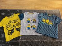 3 T-Shirts Paket Gr.98/104 Minions Baden-Württemberg - Bad Friedrichshall Vorschau