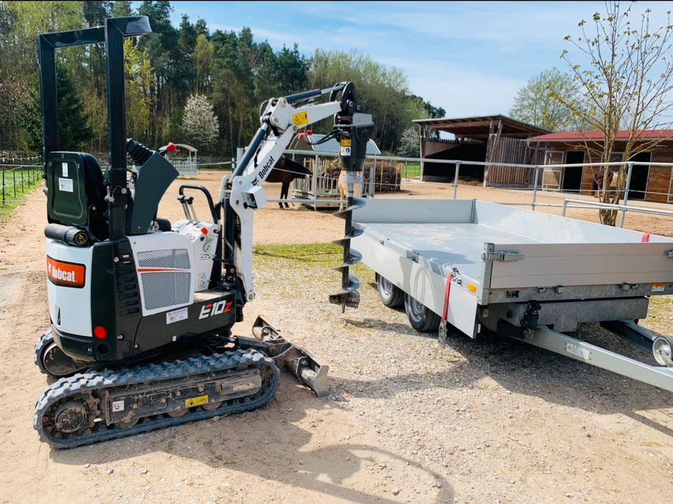 Fundament Punktfundament Tiny House Garage Gartenhaus Carport in Neunkirchen a. Brand