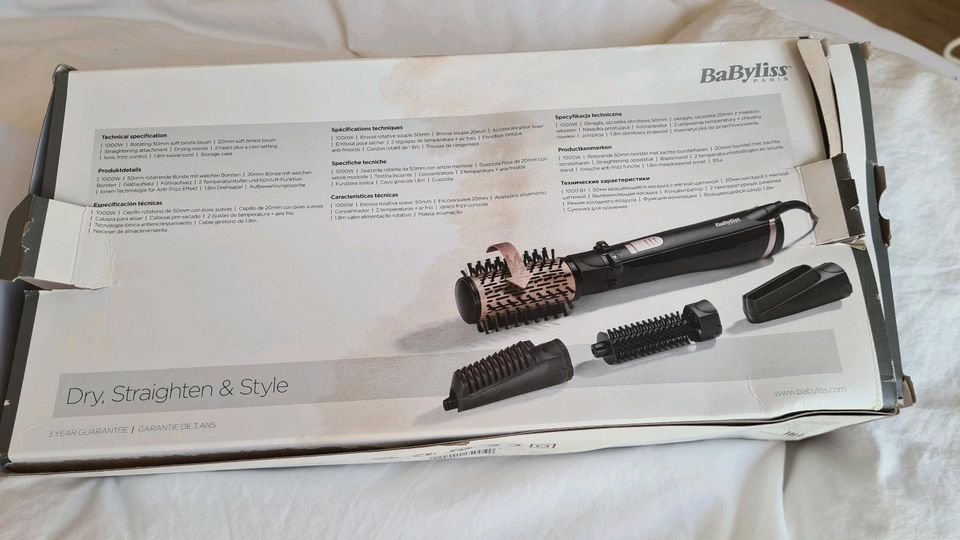 Babyliss Föhn Bürste Glättung Styling in Taunusstein