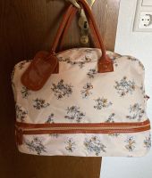 Tasche Shopper braun beige geblümt Blumen - NEU Hessen - Modautal Vorschau