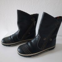 37) Rieker Stiefeletten / Boots / schwarz / neuwertig Nordrhein-Westfalen - Alpen Vorschau