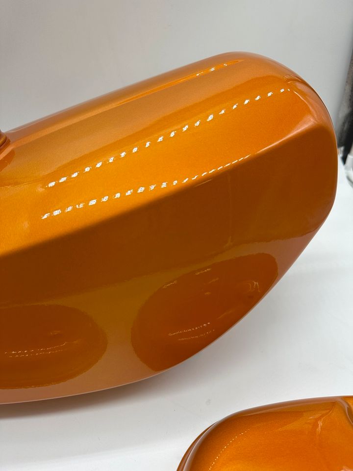 Tankset passend Simson S51 S50 Pulverbeschichtet Orange Metallic in Wandlitz