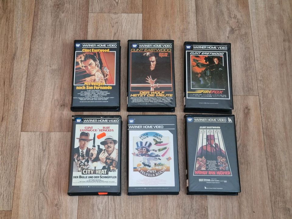 Warner VHS Erstauflagen in Rheda-Wiedenbrück