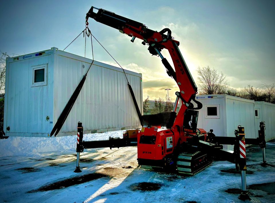 Minikran / Raupenkran / Montagekran/ Kranservice / Glassauger in Hallenberg