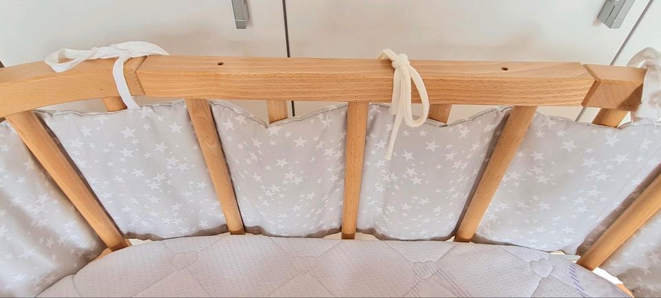 ⭐️ Beistellbett ⭐️ Babybay mit viel Zubehör in Billerbeck