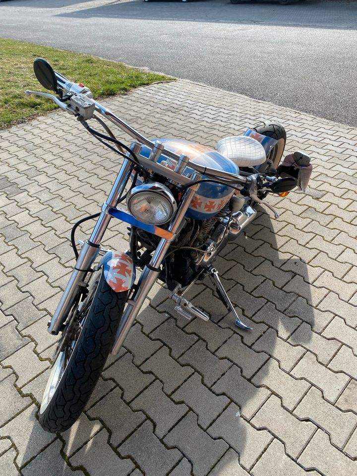 Yamaha, Custombike, XVS, 650, Drag Star, 1.Hand, 14800km in Langquaid