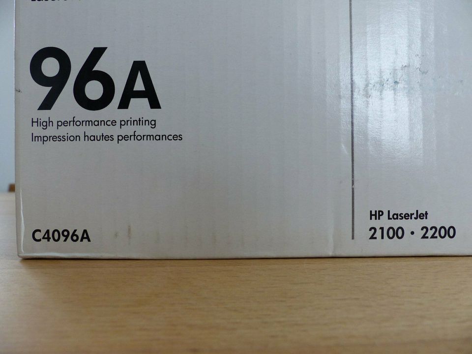 hp 96A Druckerpatrone Toner original verpackt in Großheubach