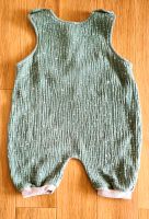 Handmade NEU Strampler Romper Latzhose aus Musselin mint 74/80 Thüringen - Erfurt Vorschau