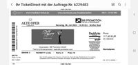 Ticket Dirty Dancing Frankfurt Alte Oper  06.07.2024   117€ Hessen - Rodgau Vorschau