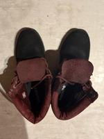 Timberlands Schwarz Rot Größe 43,5 Bayern - Fürth Vorschau