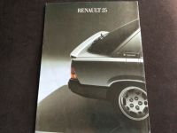 Renault 25 Prospekt von 1984 R25 TS GTS GTX V6 Turbo D DX GTD Schleswig-Holstein - Kiel Vorschau