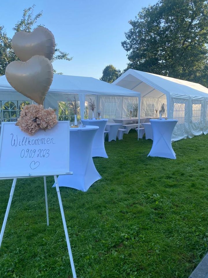 Festzelt/ Partyzelt für jedes Wetter! Mit Heizstrahler! in Wallenhorst