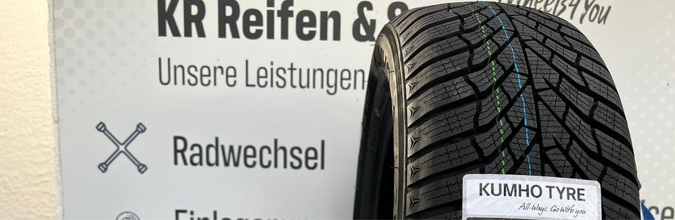 205 55 R16 91T Kumho 4x Winterreifen inklusive Versand in Haiger