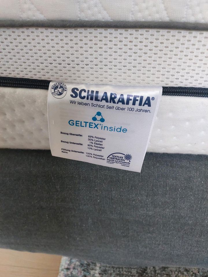 Boxspringbett mit Schlaraffia Geltex Matratzen in Lüdenscheid