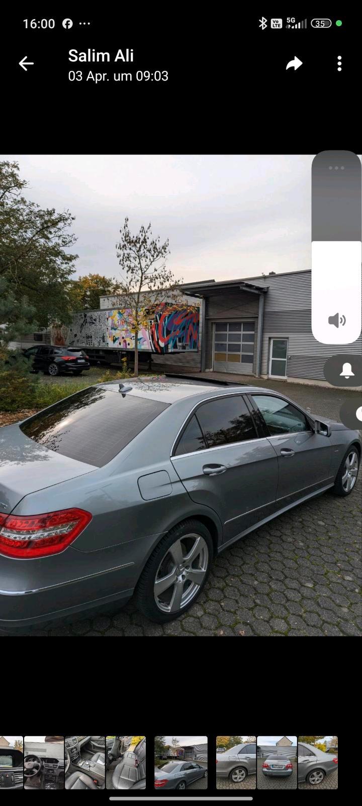 Abbildung des Autos Mercedes E-Klasse  350 4…