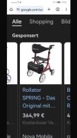 Gehwagen , Rolator zammklappbar Bayern - Übersee Vorschau