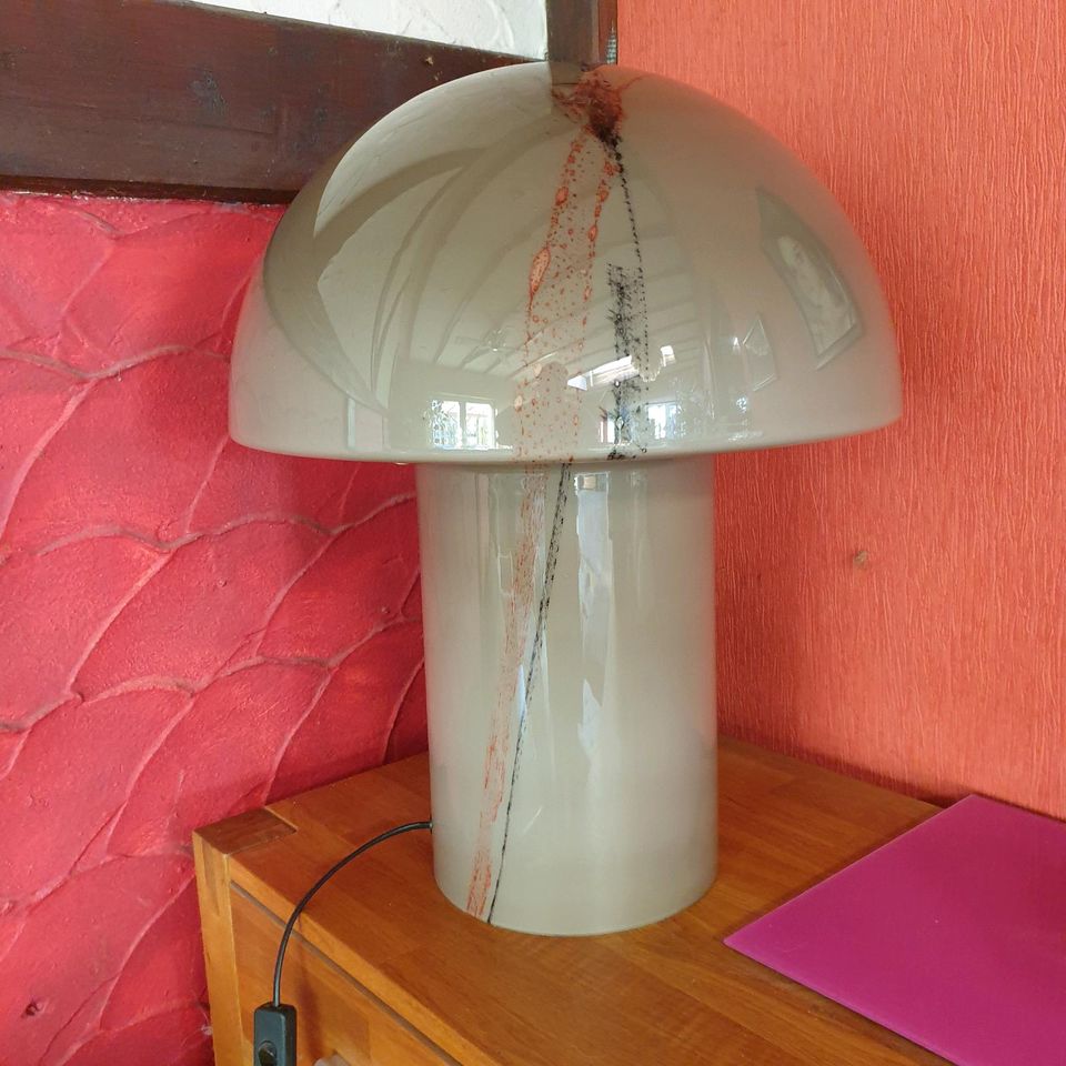 Große Peill & Putzler Tischlampe / Pilzlampe, Höhe ca. 54 cm und in Melsungen