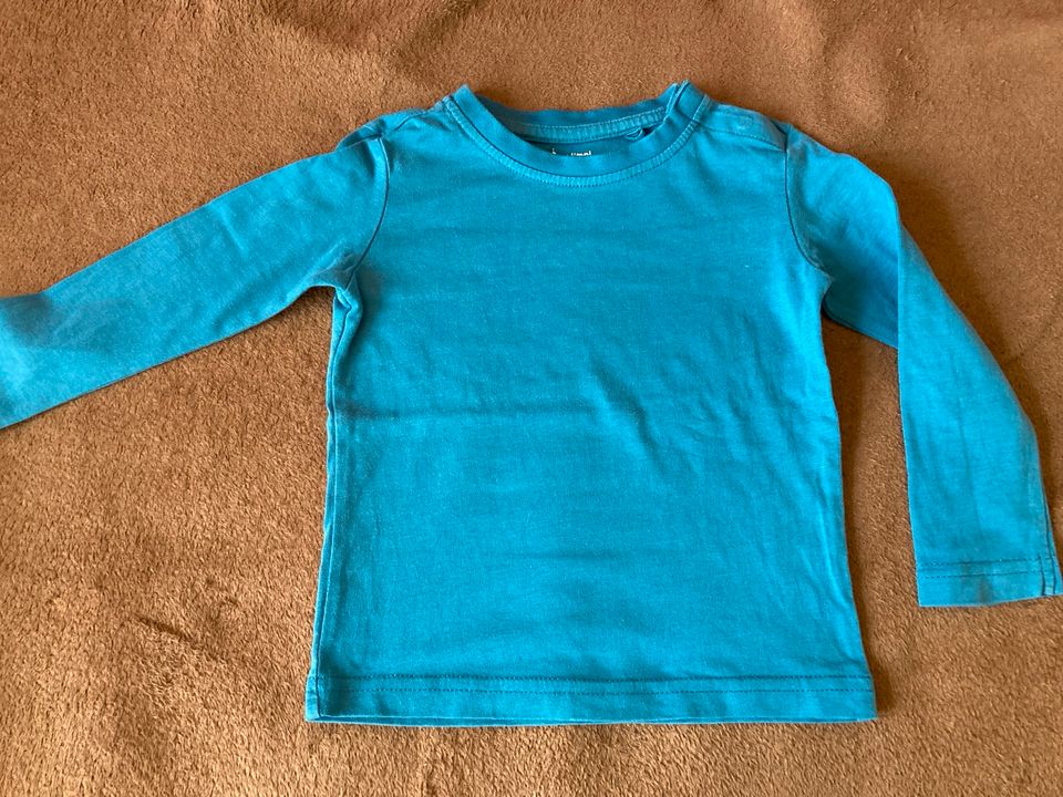 Langarmshirt von impidimpi Gr. 74/80 in Würselen