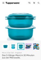 Tupperware Micro 3 Gar Set neu Rezepte Garantie türkis NP150€ Hessen - Gießen Vorschau