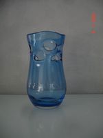 extravagante schwere Vase Glasvase H 28 cm D 15 cm Nordrhein-Westfalen - Haltern am See Vorschau