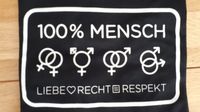 T-Shirt "100 % Mensch" schwarz Damen Gr. M Niedersachsen - Melle Vorschau