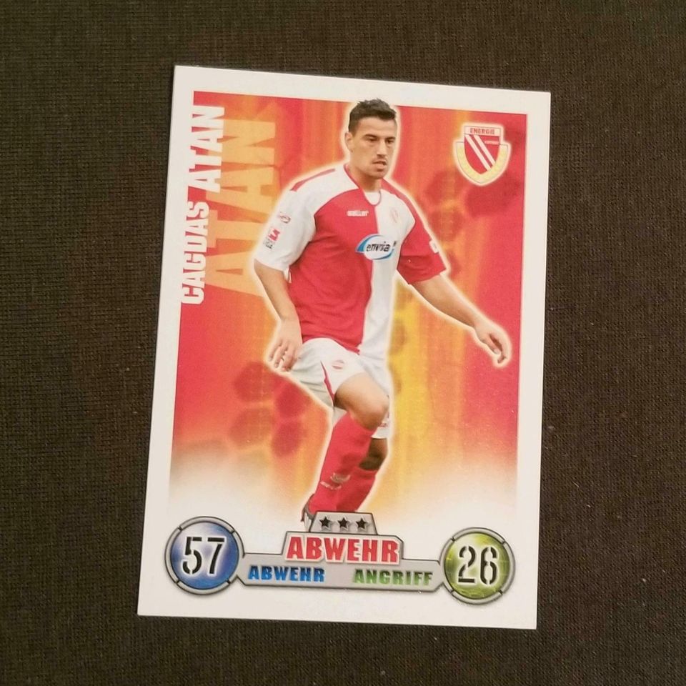 Topps Match attax 2009 Cagdas Atan (Energie Cottbus) in Bremen