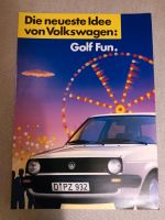 Prospekt brochure Volkswagen Golf Fun DE Aachen - Aachen-Mitte Vorschau