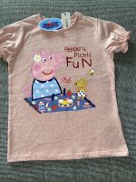 Peppa Pig ✔️ süßes rosa T-Shirt Rüschen 110 in 4-5 Jahre Bayern - Glonn Vorschau