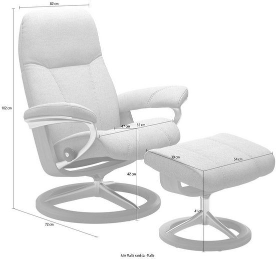 Stressless® Relaxsessel Consul (Set, Relaxsessel mit Hocker) in Lübbecke 