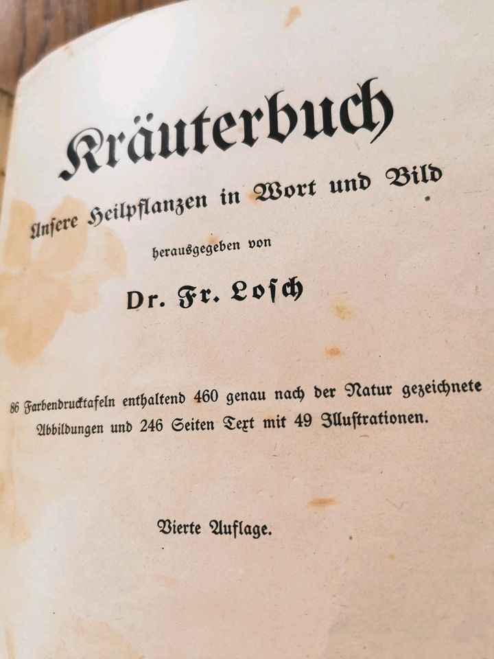 Kräuterbuch nach Dr. Losch 4.Auflage in Besigheim
