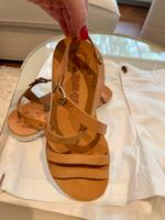 Sandalen Fantasy Sandals Leder Größe 36 Neu beige Harburg - Hamburg Eißendorf Vorschau