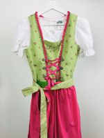 Hammerschmid Dirndl Mädchen Gr. 158 grün/pink TOP Hessen - Hochheim am Main Vorschau