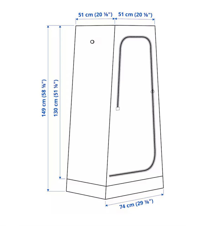 Ikea vuku kleiderschrank in Taufkirchen