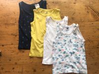 4 Unterhemden Gr 98/104, Petit Bateau, H&M, gelb, blau, weiß Jung Hessen - Dreieich Vorschau