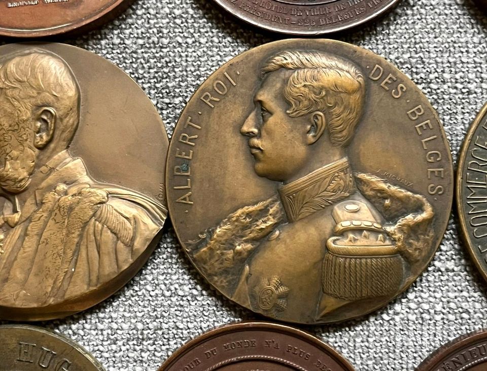 2,5 Kg schwere große Sammlung antiker Medaillen 19.Jahrhundert. in Aachen