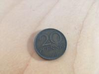 20 Pfennig von 1969 aus der DDR Niedersachsen - Dettum Vorschau