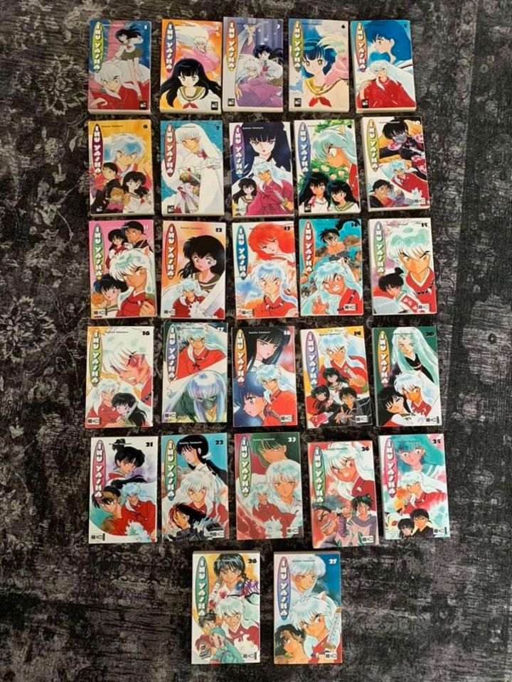 Inu Yasha Manga 1-27 OG Edition 1st Edition in Bad Berleburg