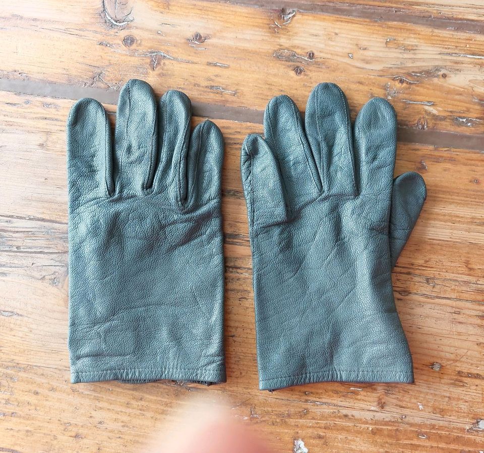 Handschuhe Leder? Grau Gr.L Herren-Handschuhe in Lemgo