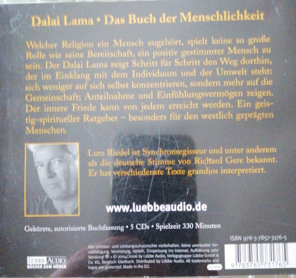 Dalai Lama "Das Buch der Menschlichkeit" in Voerde (Niederrhein)