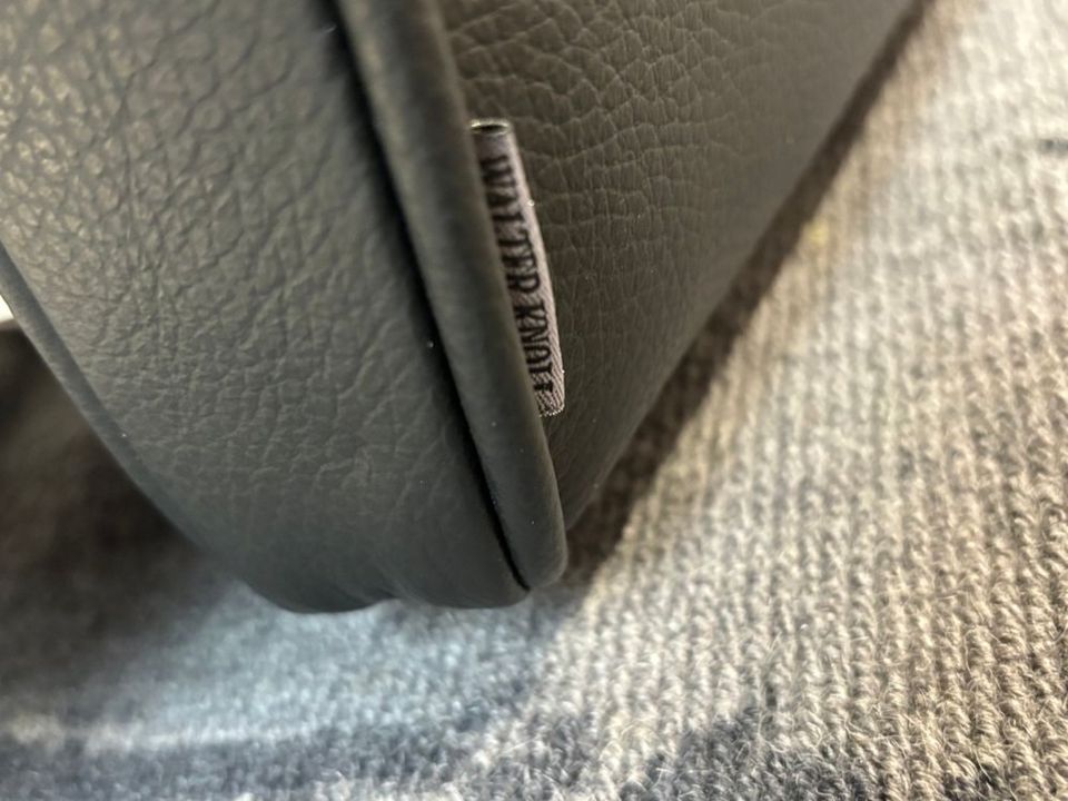 Walter Knoll Sessel Drift Armlehne Links, Leder Schwarz, Drehbar in Rheda-Wiedenbrück