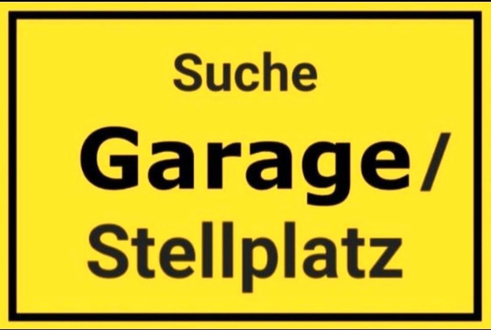 Suche Garage oder Stellplatz in Aalen