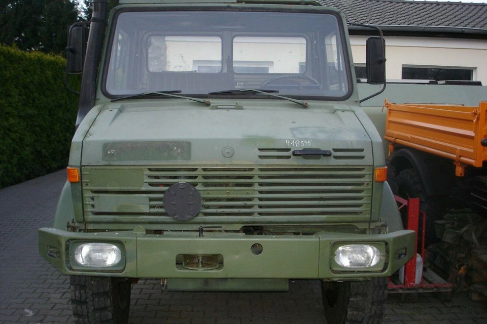 Unimog U 1300 L- ex Bundeswehr -, TÜV neu , H Kennz. in Lienen