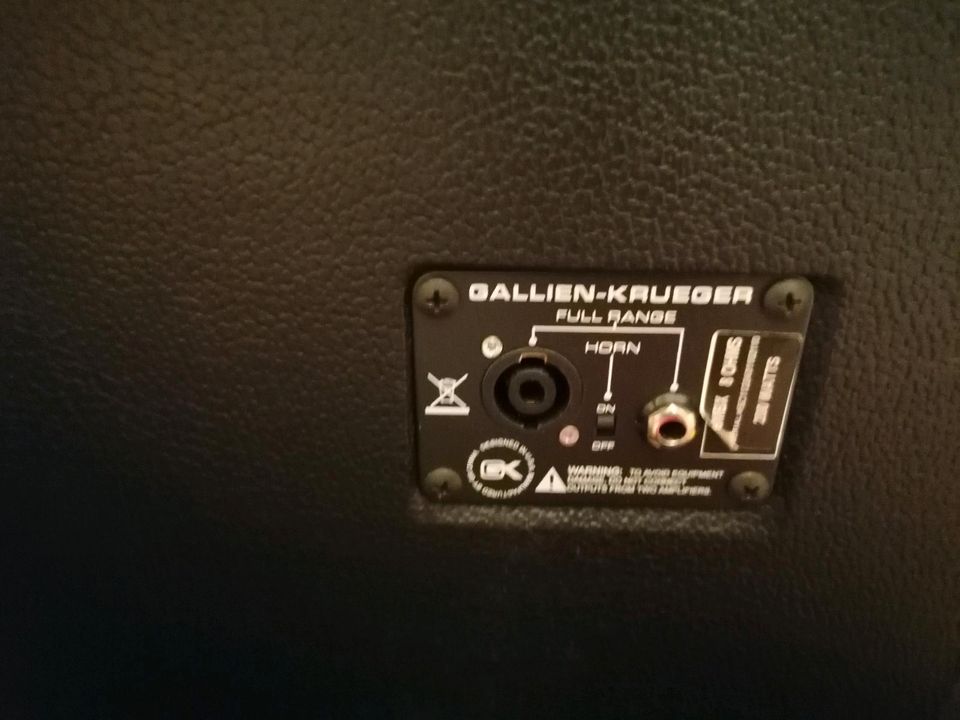 Gallien Krueger 115 MBX Bassbox in Brunsbuettel