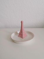 Teller Schmuckteller Ständer Eiffelturm weiß rosa Deko Hannover - Linden-Limmer Vorschau