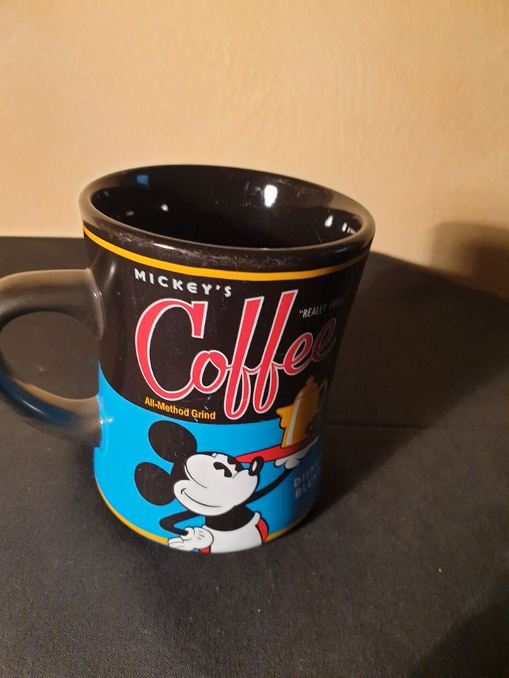 Disney Mickey Tasse XXL Kaffeebecher Mug Disneyland Paris in Paderborn