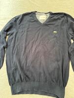 Lacoste Strickpullover mit V Ausschnitt in Blau Größe XL 6 Nordrhein-Westfalen - Rheda-Wiedenbrück Vorschau