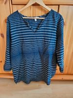 Bluse von Esprit Größe 42 blaue Bluse mit Streifen Nordrhein-Westfalen - Brilon Vorschau