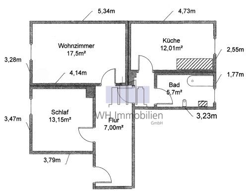 2 Zimmer - Wohnung in Zwickau in Zwickau