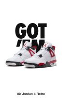 Jordan 4 Red Cement Größe 42 US 8,5 Nordrhein-Westfalen - Bad Berleburg Vorschau