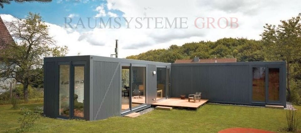 ☀️ Bestellen, liefern lassen & einziehen ☀️ Schöne Ferienunterkunft zu einem günstigen Preis - Ihr eigenes Tiny House Wohncontainer! - Modernem Design und Premium-Qualität, hergestellt in Deutschland in Brunnen